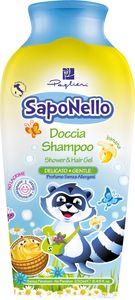 Saponello Švelnus bananų kvapo vaikiškas šampūnas Saponello 250 ml 1