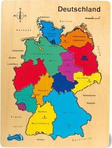 Small Foot Puzzle Mapa Niemcy dla dzieci uniw 1