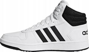Adidas Buty męskie Hoops 2.0 Mid białe r. 47.3 (BB7208) 3