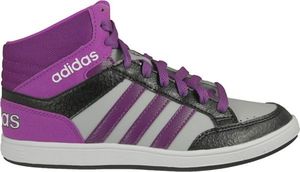 Adidas Buty dziecięce Hoops Mid czarno-fioletowe r. 38 (AW5130) 1