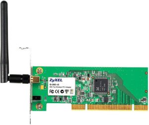 Karta sieciowa ZyXEL ZyAIR G-302 v3 PCI 802.11g, 2.4GHz, 54Mbps 2