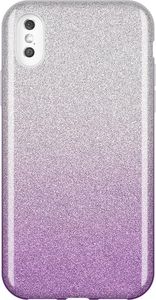 Wozinsky Wozinsky Glitter Case błyszczące etui pokrowiec z brokatem iPhone XS Max fioletowy uniwersalny 1