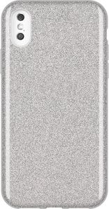 Wozinsky Wozinsky Glitter Case błyszczące etui pokrowiec z brokatem iPhone XS Max srebrny uniwersalny 1