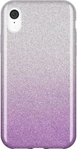 Wozinsky Wozinsky Glitter Case błyszczące etui pokrowiec z brokatem iPhone XR fioletowy uniwersalny 1