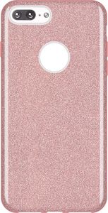 Wozinsky Wozinsky Glitter Case błyszczące etui pokrowiec z brokatem iPhone 7 Plus jasnoróżowy uniwersalny 1