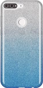 Wozinsky Wozinsky Glitter Case błyszczące etui pokrowiec z brokatem Huawei Y7 Prime 2018 niebieski uniwersalny 1