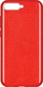 Wozinsky Wozinsky Glitter Case błyszczące etui pokrowiec z brokatem Huawei Y6 2018 czerwony uniwersalny 1