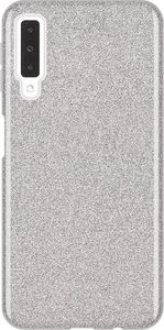 Wozinsky Wozinsky Glitter Case błyszczące etui pokrowiec z brokatem Samsung Galaxy A7 2018 A750 srebrny uniwersalny 1