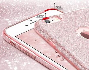 Wozinsky Glitter Case błyszczące etui pokrowiec z brokatem Samsung Galaxy A6 Plus 2018 A605 fioletowy uniwersalny 3