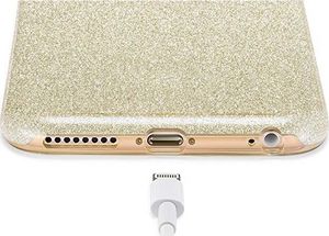 Wozinsky Glitter Case błyszczące etui pokrowiec z brokatem Samsung Galaxy A6 Plus 2018 A605 fioletowy uniwersalny 5