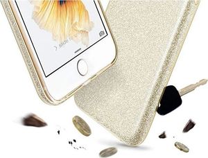 Wozinsky Glitter Case błyszczące etui pokrowiec z brokatem Samsung Galaxy A6 Plus 2018 A605 fioletowy uniwersalny 6