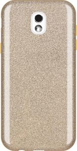 Wozinsky Wozinsky Glitter Case błyszczące etui pokrowiec z brokatem Samsung Galaxy J5 2017 J530 złoty uniwersalny 1