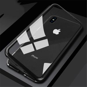 Wozinsky Wozinsky Magnetic Case magnetyczne etui 360 pokrowiec na całą obudowę przód + tył Huawei Mate 20 Pro czarno-przezroczysty uniwersalny 7