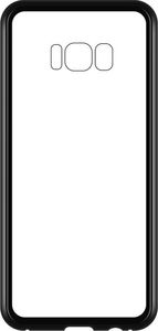 Wozinsky Wozinsky Magnetic Case magnetyczne etui 360 pokrowiec na całą obudowę przód + tył Samsung Galaxy S8 Plus G955 czarno-przezroczysty uniwersalny 2