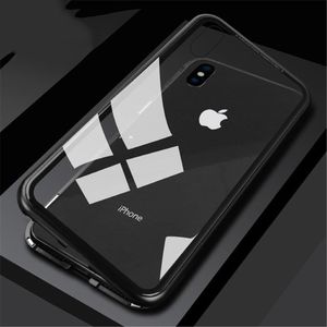 Wozinsky Wozinsky Magnetic Case magnetyczne etui 360 pokrowiec na całą obudowę przód + tył Samsung Galaxy S8 Plus G955 czarno-przezroczysty uniwersalny 7