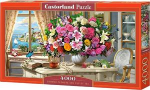 Castorland Puzzle 4000 Summer Flowers and Cup of Tea 1