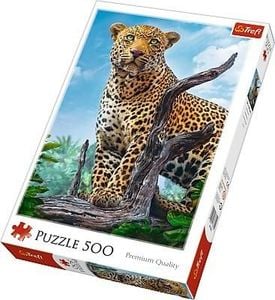 Trefl Puzzle 500 Dziki lampart 1