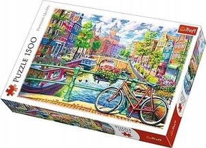 Trefl Puzzle 1500 Kanał Amsterdamski 1