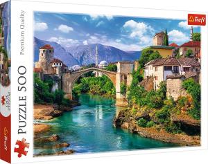 Trefl Puzzle 500 Stary most w Mostarze 1