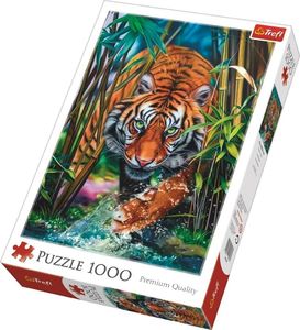 Trefl Puzzle 1000 Drapieżny tygrys 1
