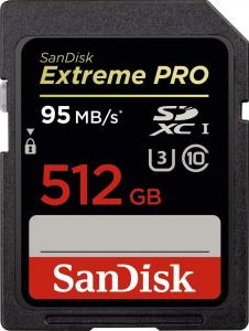 Karta SanDisk Extreme PRO SDXC 512 GB Class 10 UHS-I/U3 V30 (SDSDXXY-512G-GN6MA) 1