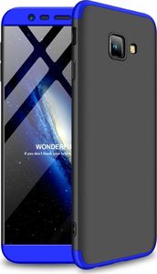 Hurtel 360 Protection etui na całą obudowę przód + tył Samsung Galaxy J4 Plus 2018 J415 czarno-niebieski uniwersalny 1