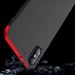Hurtel 360 Protection etui na całą obudowę przód + tył iPhone X czarno-czerwony uniwersalny 2