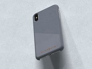 Nordic Elements Nordic Elements Original Hel - Etui Iphone Xs Max Z Prawdziwym Drewnem Klonowym (mid Grey) 2