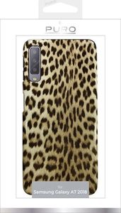 Puro Etui Glam Leopard Cover Galaxy A7 (2018) (leo 3) Limited Edition 2
