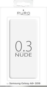 Puro Etui 0.3 Nude Galaxy A6+ (2018) przezroczyste 3