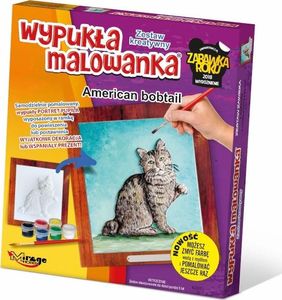 Wypukła Malowanka - Kot American Bobtail 1