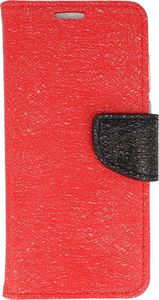 Etui portfel fancy SAMSUNG J5 2017 czerwono-czarny shine uniwersalny 6