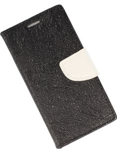 Etui portfel fancy SAMSUNG J5 2017 czarno-biały shine uniwersalny 4