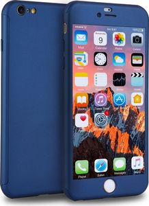 Etui Full 360 SAMSUNG A7 2018 niebieskie uniwersalny 4