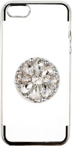 Etui Diamond Stand IPHONE 5 srebrne uniwersalny 2