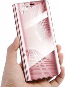 Etui Clear View Cover P20 Lite różowe 6