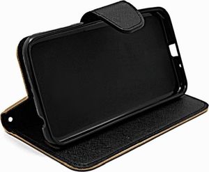 Etui portfel Fancy HUAWEI P30 czarne uniwersalny 2