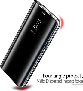 Etui Clear View Cover SAMSUNG S10 czarne uniwersalny 8
