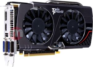 Karta graficzna MSI GeForce GTX 650 TI BOOST, 2GB DDR5 (192 Bit), HDMI, DP, DVI wentylator Twin Frozr (N650TI TF 2GD5/OC BE) 3