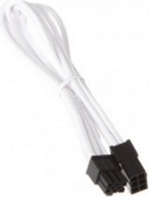 SilverStone PCIe 6-pin - PCIe 6-pin, 0.25m, Biały (SSTPP07IDE6W) 2