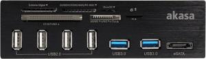 Czytnik Akasa AK-HC-05BKV2 2