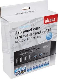 Czytnik Akasa AK-HC-05BKV2 3