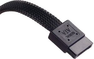 SilverStone SATA - SATA Slimline + Molex, 0.5m, Czarny (SSTCP10) 3