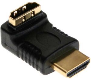 Adapter AV InLine HDMI - HDMI czarny (17600F) 1