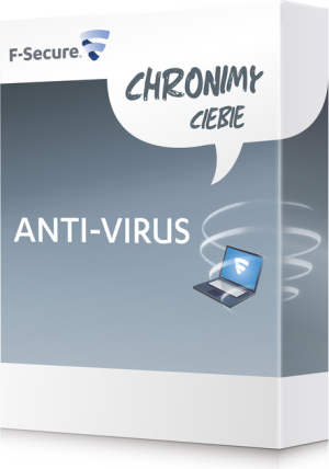 F-Secure Anti-Virus PC & MAC (1year 1user) + Mobile security gratis ESD - licencja elektroniczna 1