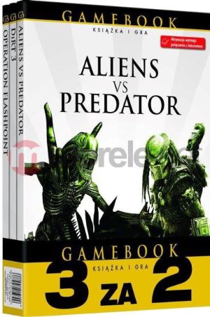 Operation Flashpoint: Dragon Rising + Operation Flashpoint: Red River, Aliens vs Predator (książki + gry PC 1