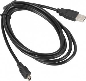 Kabel USB Natec USB-A - miniUSB 1.8 m Czarny (NKA0432) 1
