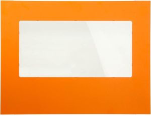 BitFenix Panel boczny z oknem do BitFenix Prodigy - pomarańczowy (BFC-PRO-300-OOWA-RP) 2