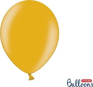 Party Deco Balony Strong, metallic złoty, 30 cm, 100 szt. uniwersalny 1