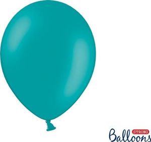 Party Deco Balony Strong, pastelowy turkusowy, 30 cm, 100 szt uniwersalny 1